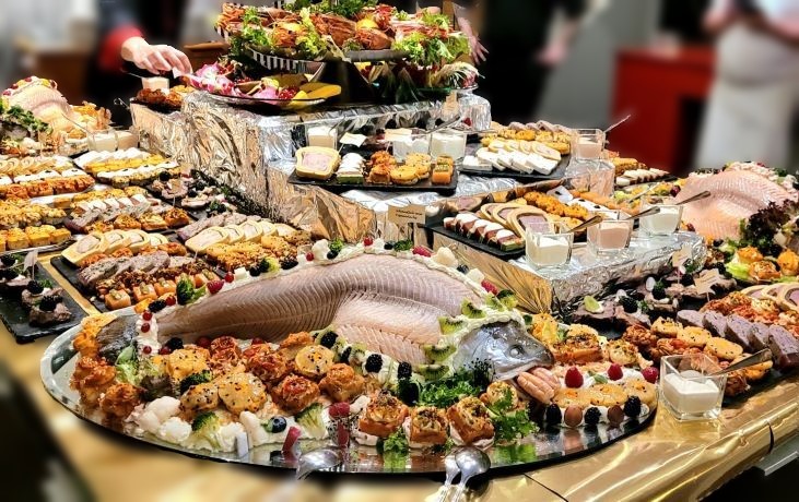 Silvester Buffet Boutique Hotel Schieferhof in Neuhaus am Rennsteig - Urlaub im Thüringer Wald - Erleben Sie abwechslungsreiche Tage im idyllischen - www.schieferhof.de